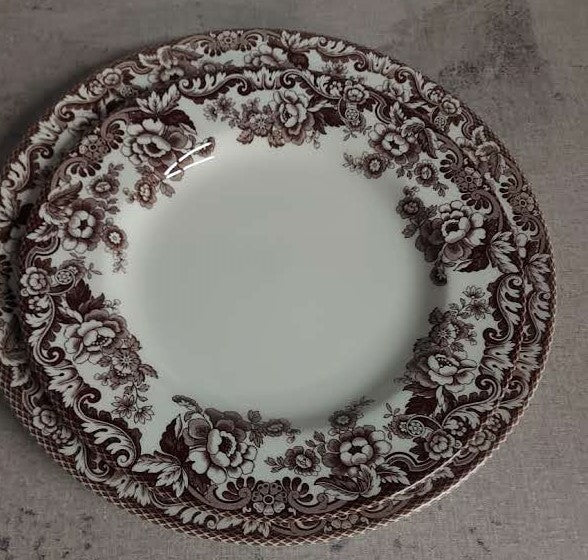 Spode Woodland 12" Round Platter- Turkey