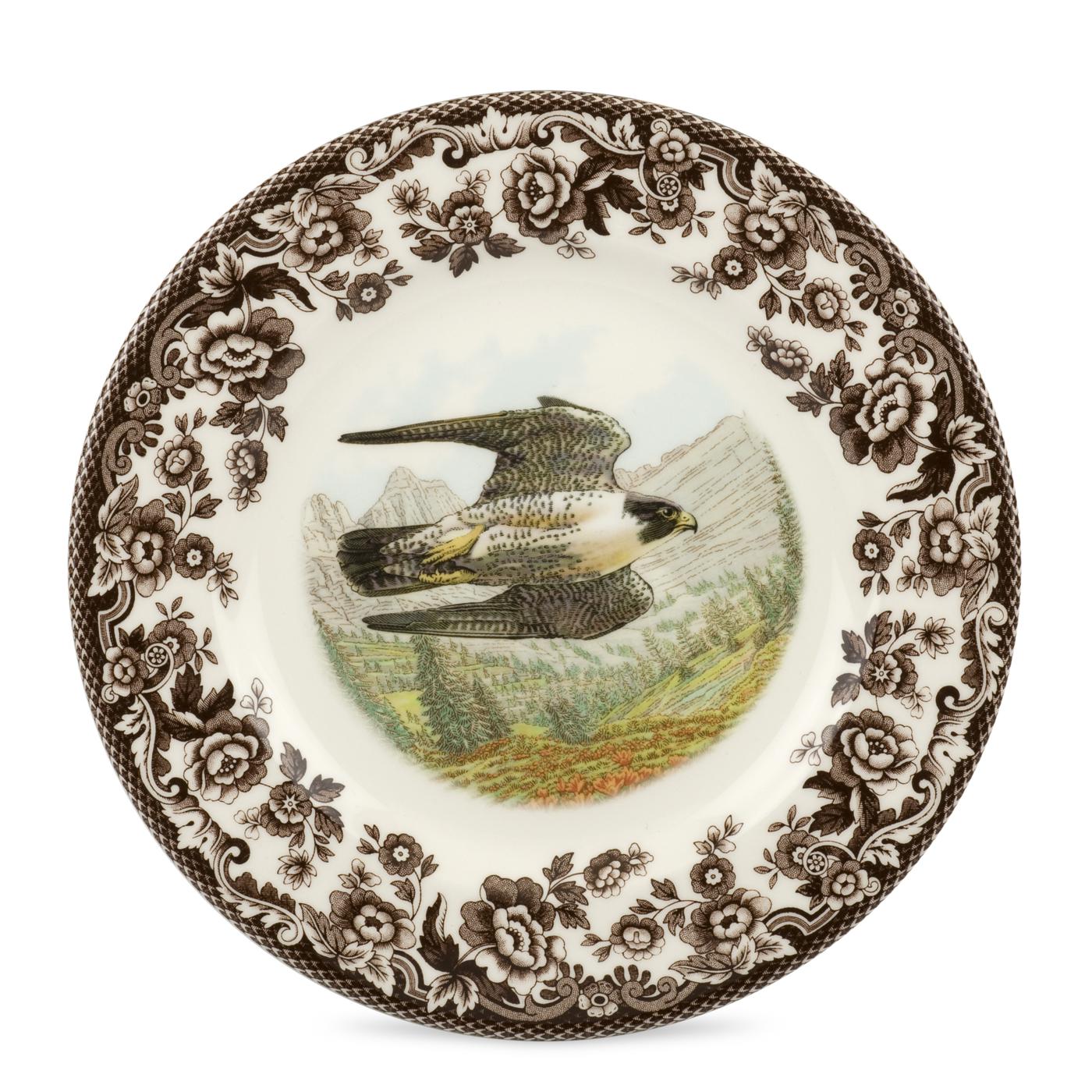 Spode Woodland Salad Plate Falcon