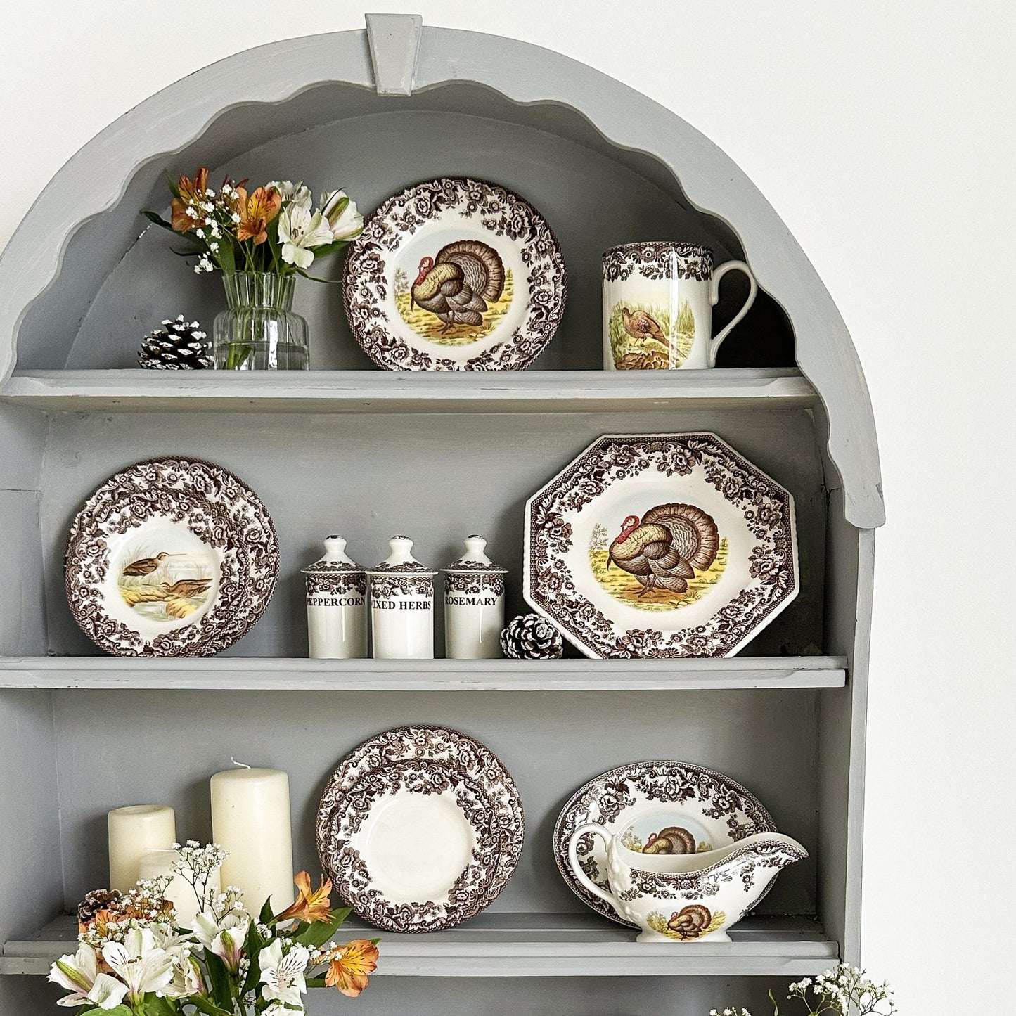 Spode Delamere set of 4 Rim soups