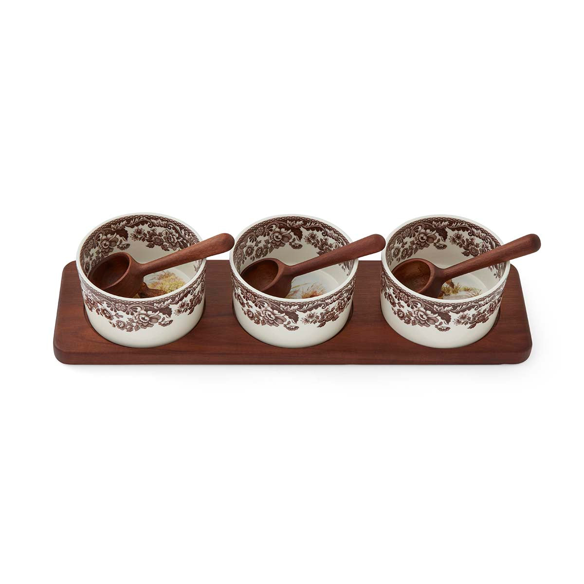 Spode Woodland 7 Piece Condiment Set