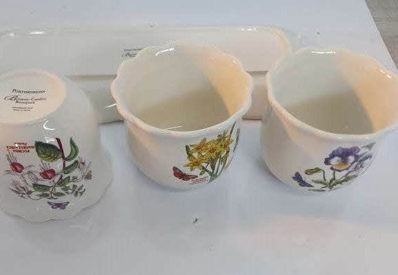 Portmeirion Botanic Garden 4 pc Herb set- drastic price cut!!