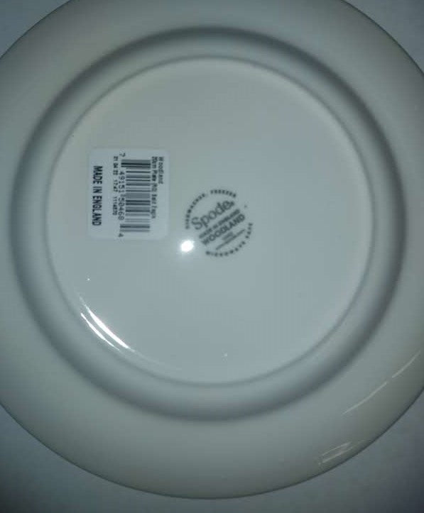 Spode Woodland Salad Plate Eagle tradtion -----bald eagle---