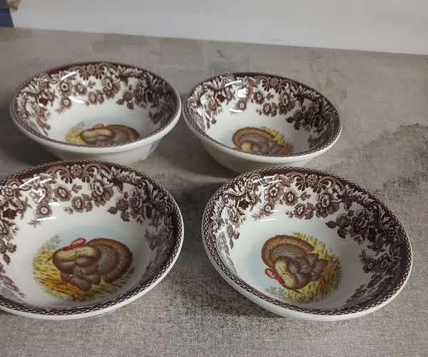 Spode Woodland Mini Bowl 5"- Turkey