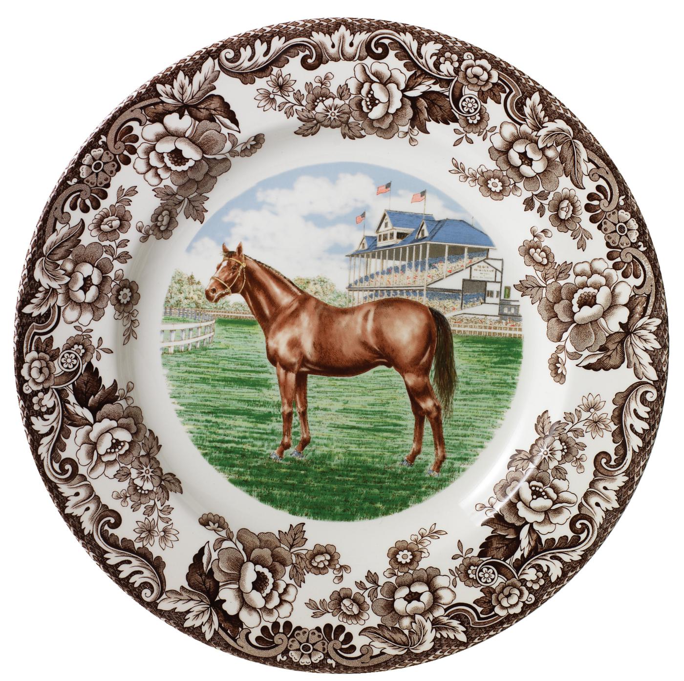 Spode Woodland Dinner Plate Thoroughbred - Shoppedeals