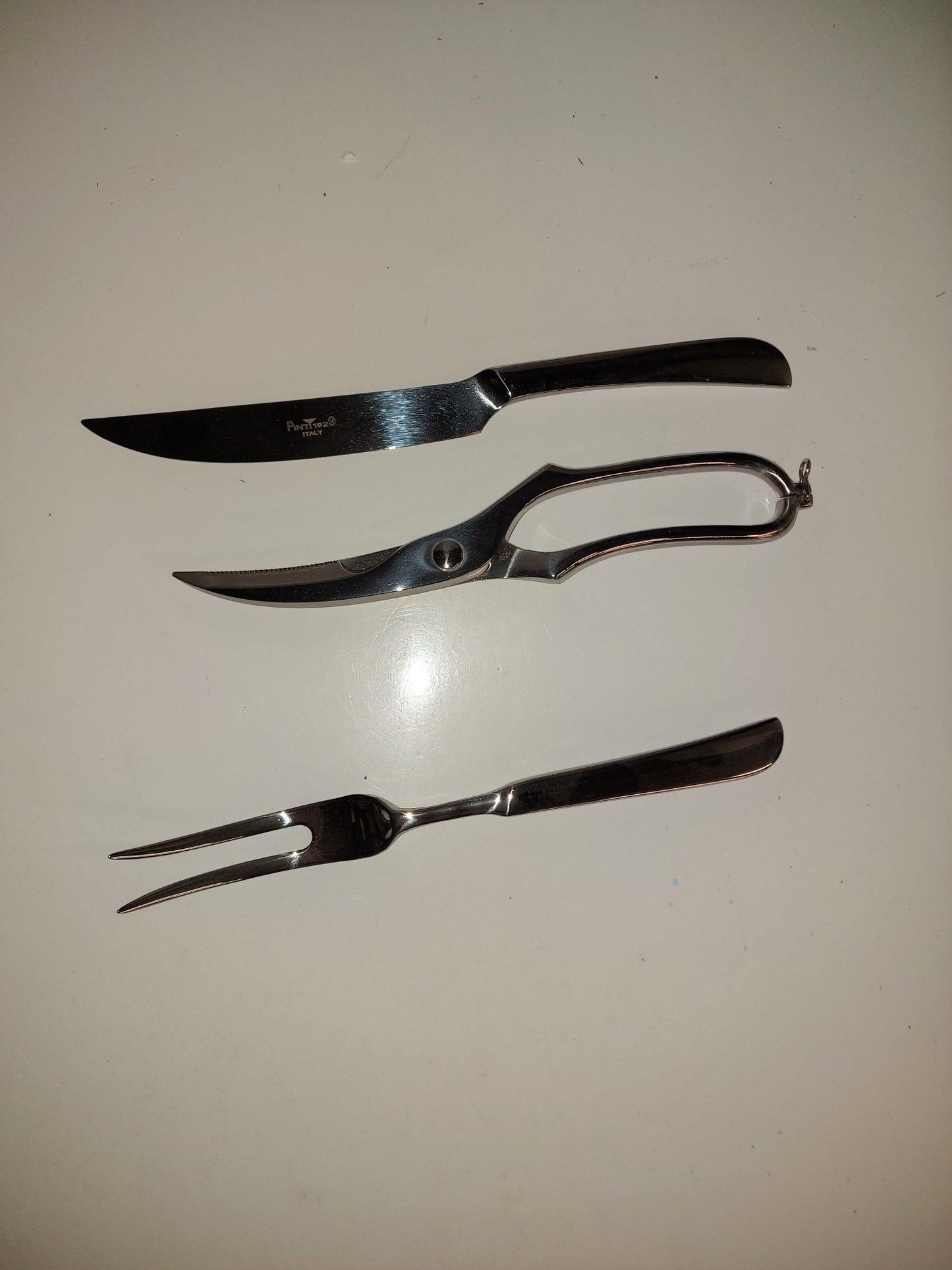 Deal- Pinti1929 Stainless steel carving set- Black Friday CLEARANCE - Shoppedeals