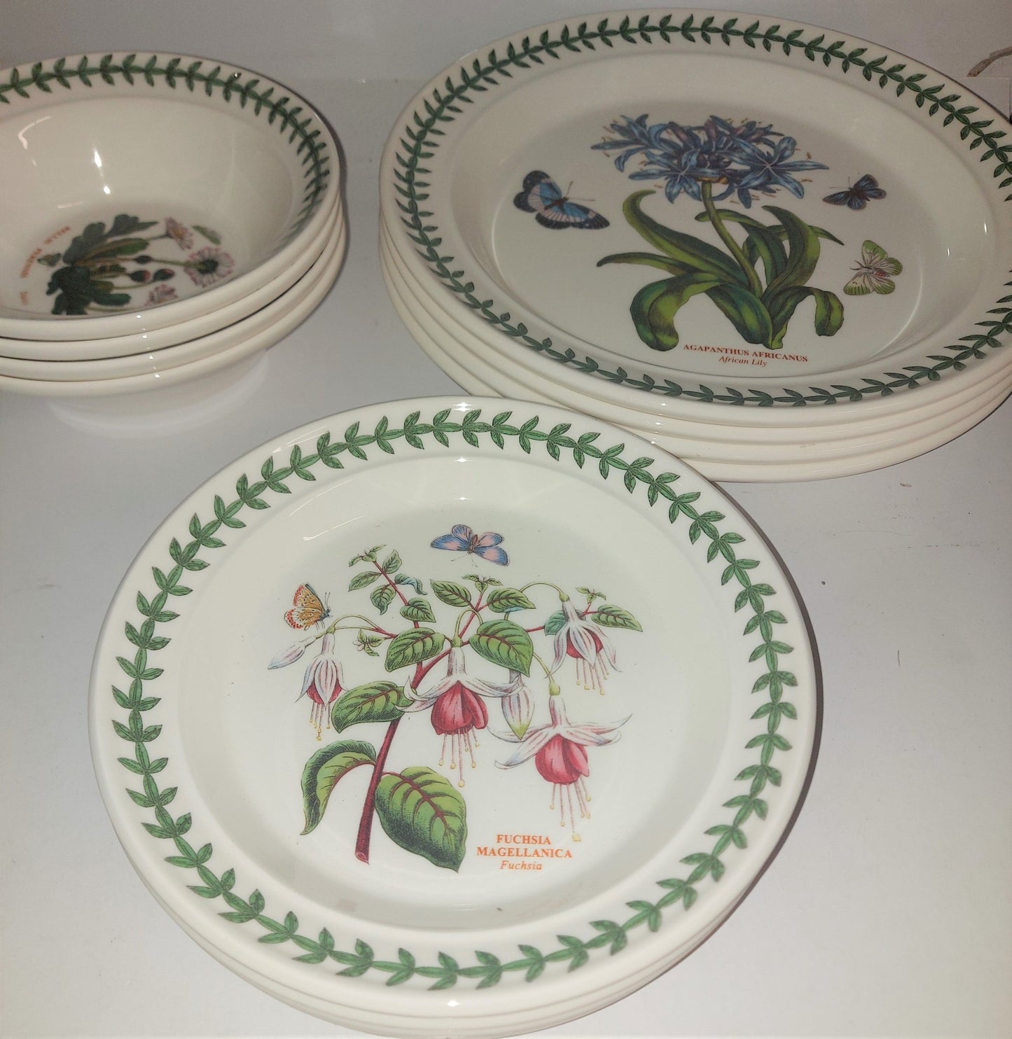 Portmeirion Botanic Garden 12 Pc Set Service For 4- PRICE Cut! - Shoppedeals