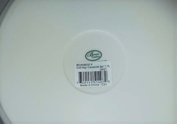 Portmeirion Botanic Garden Covered Vegetable/Casserole dish - Shoppedeals