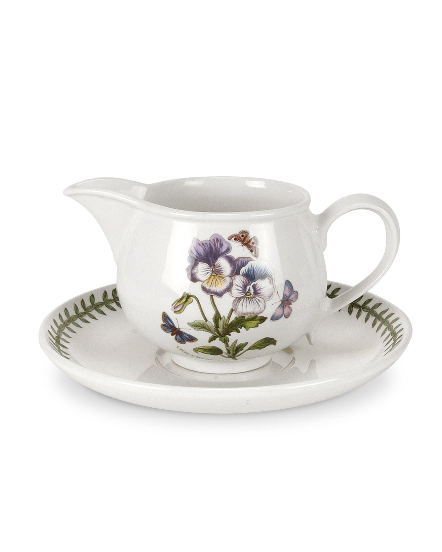 Portmeirion Botanic Garden Gravy Boat And Stand - Shoppedeals