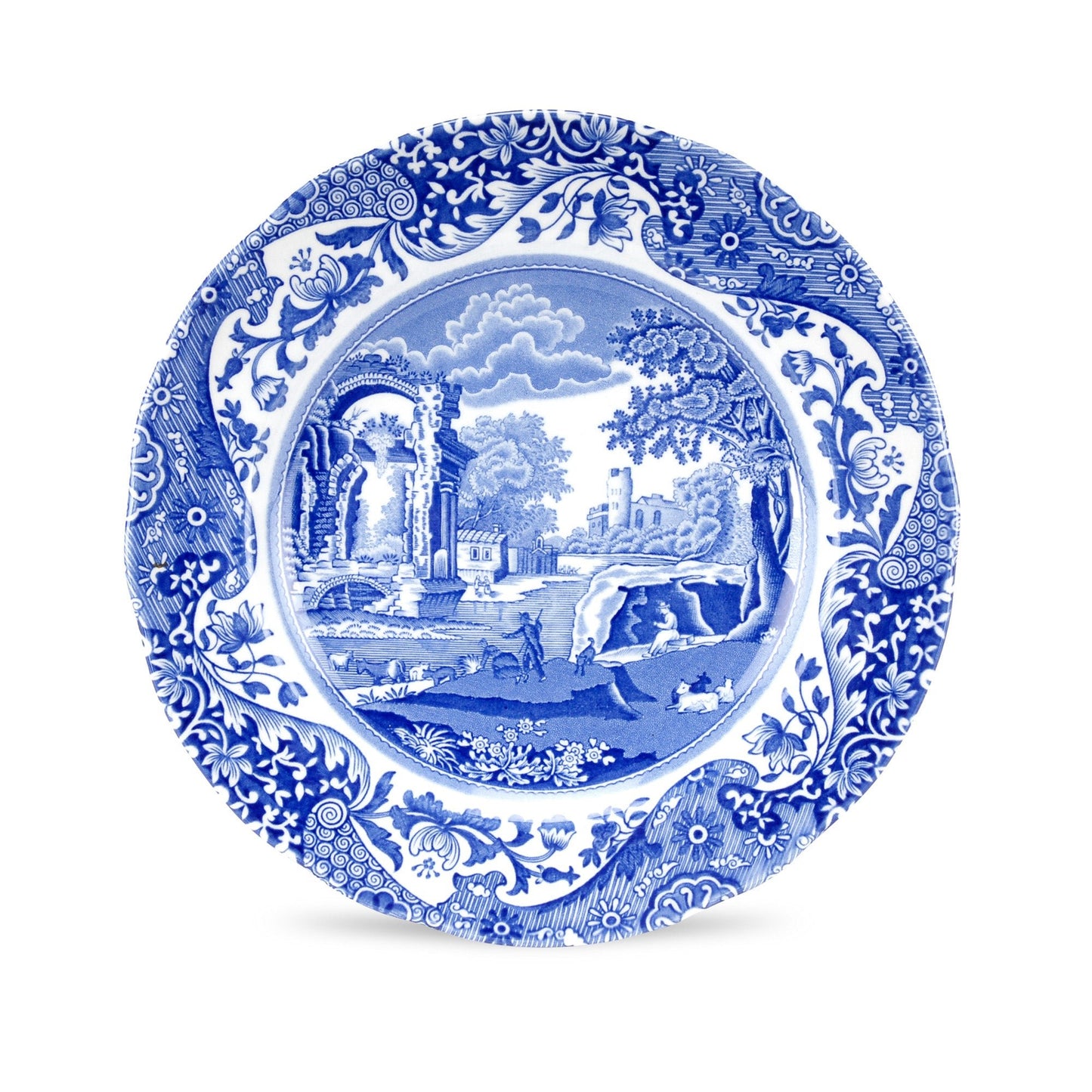 Spode Blue Italian Bread And Butter Plates Set of 4 - Shoppedeals