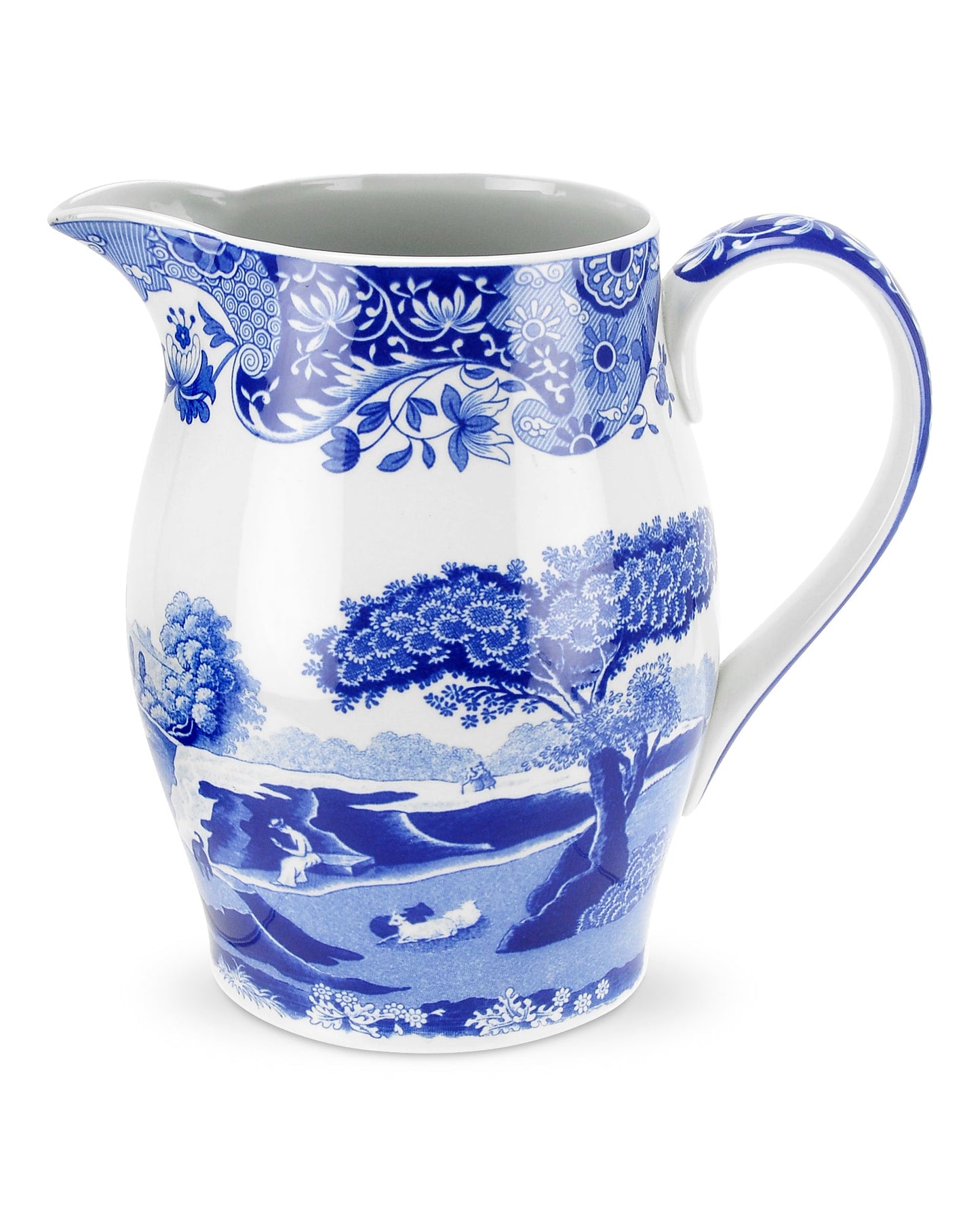 Spode Blue Italian Liverpool Jug - Shoppedeals