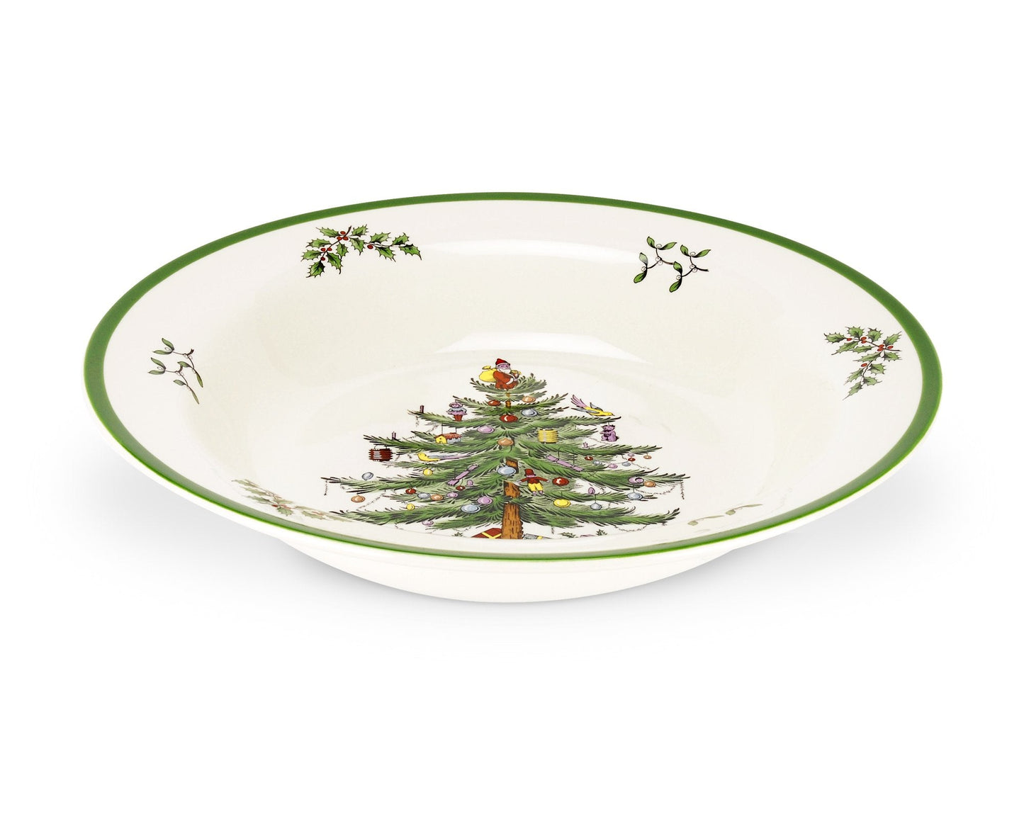 Spode Christmas Tree Rim Soups Set of 12- LTD Time PROMO- While supplies last - Shoppedeals