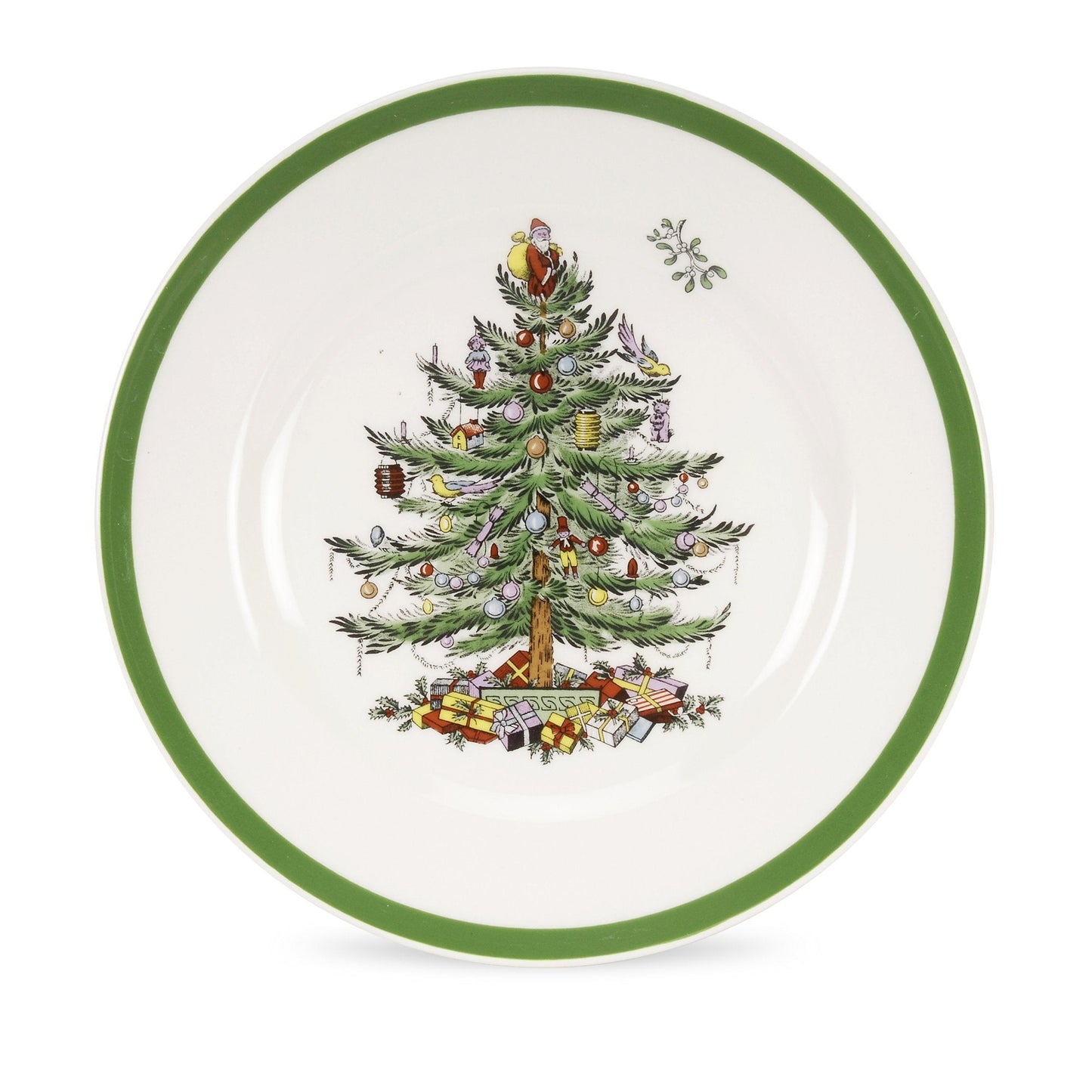 Spode Christmas Tree Set of 8 Salad Plates - Shoppedeals