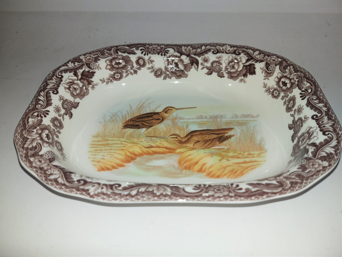 Spode Woodland 2 X Open Veg 9.5+ 11.5 inch - Shoppedeals