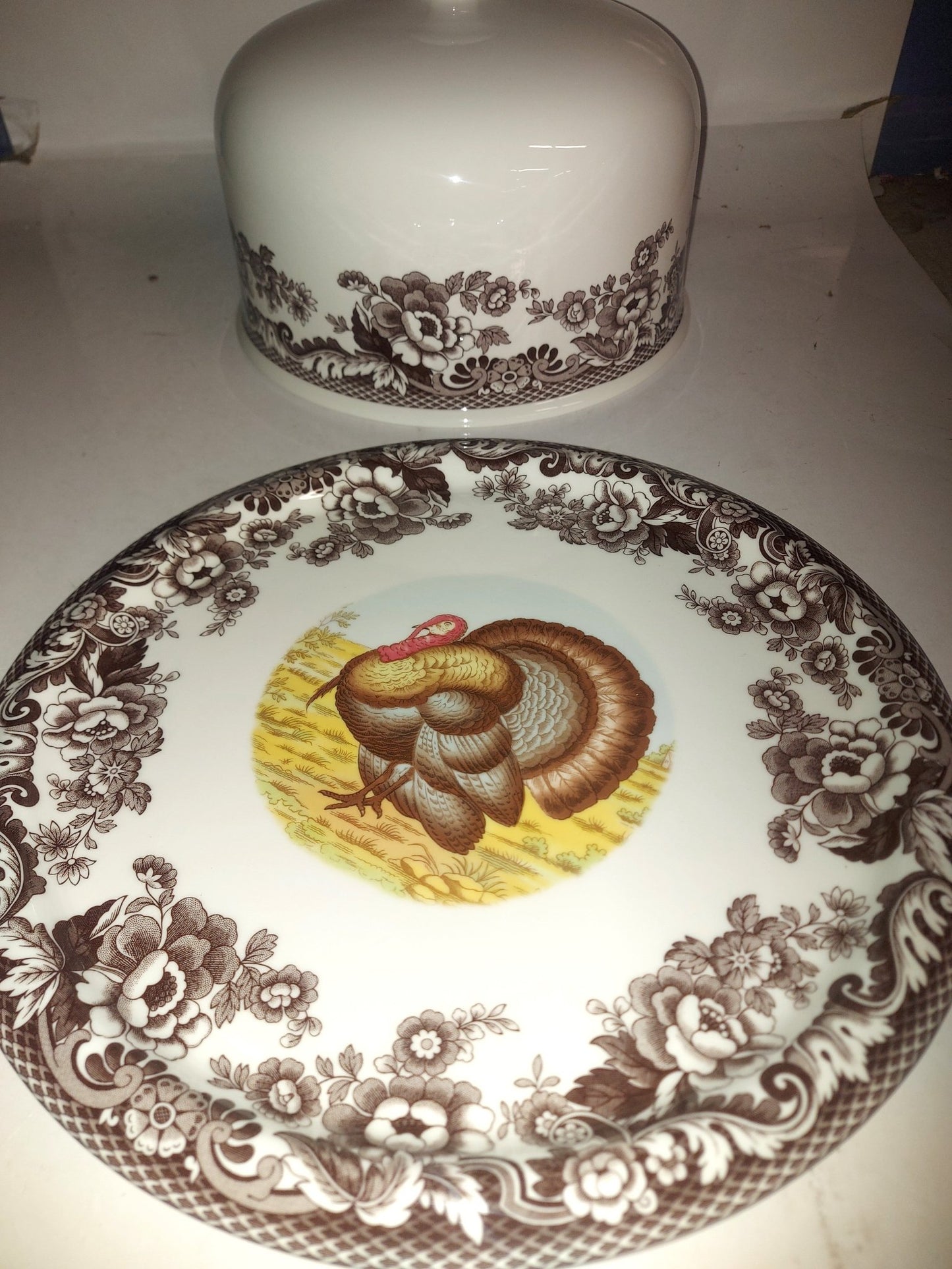 Spode Woodland 2PC Serving Platter- LTD Quantity- drastic Price cut - Shoppedeals