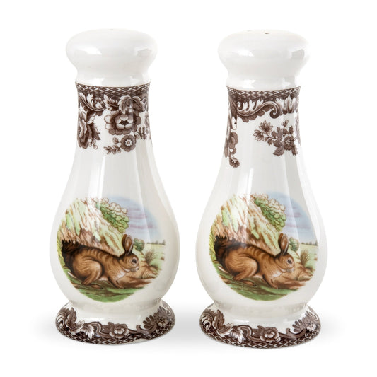 Spode Woodland 6" Salt and Pepper Shakers - Shoppedeals