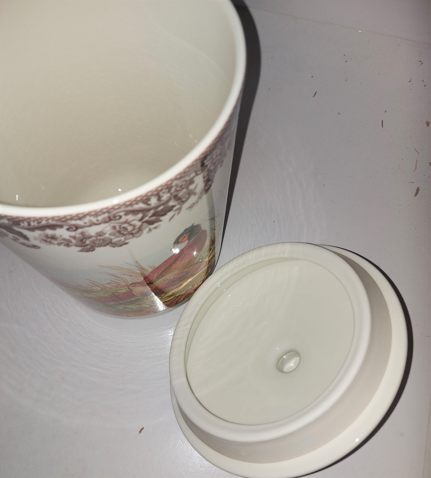 Spode Woodland 8" cannister - Shoppedeals