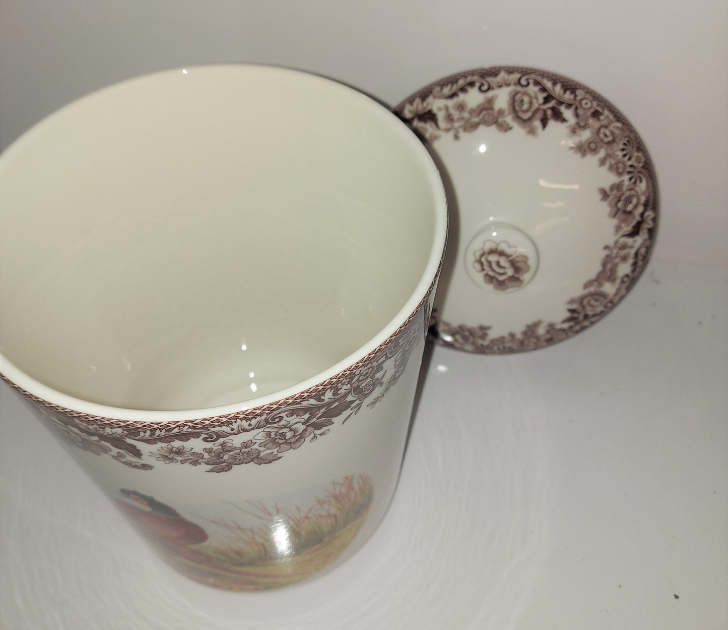 Spode Woodland 8" cannister - Shoppedeals