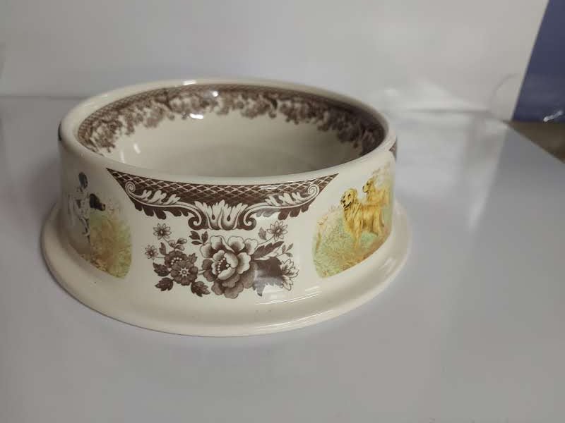 Spode Woodland 8.5" Pet Bowl- PRICE CUT! - Shoppedeals