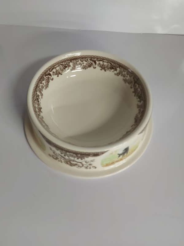 Spode Woodland 8.5" Pet Bowl- PRICE CUT! - Shoppedeals