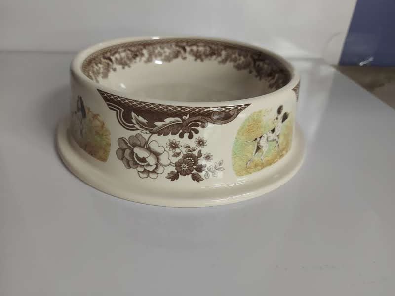 Spode Woodland 8.5" Pet Bowl- PRICE CUT! - Shoppedeals