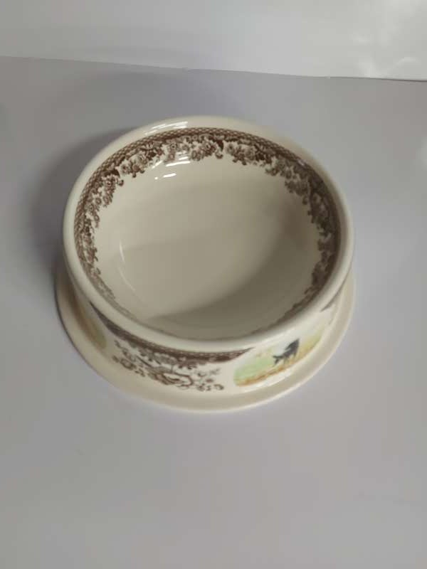 Spode Woodland 8.5" Pet Bowl+ Treat Jar***special Offer*** - Shoppedeals