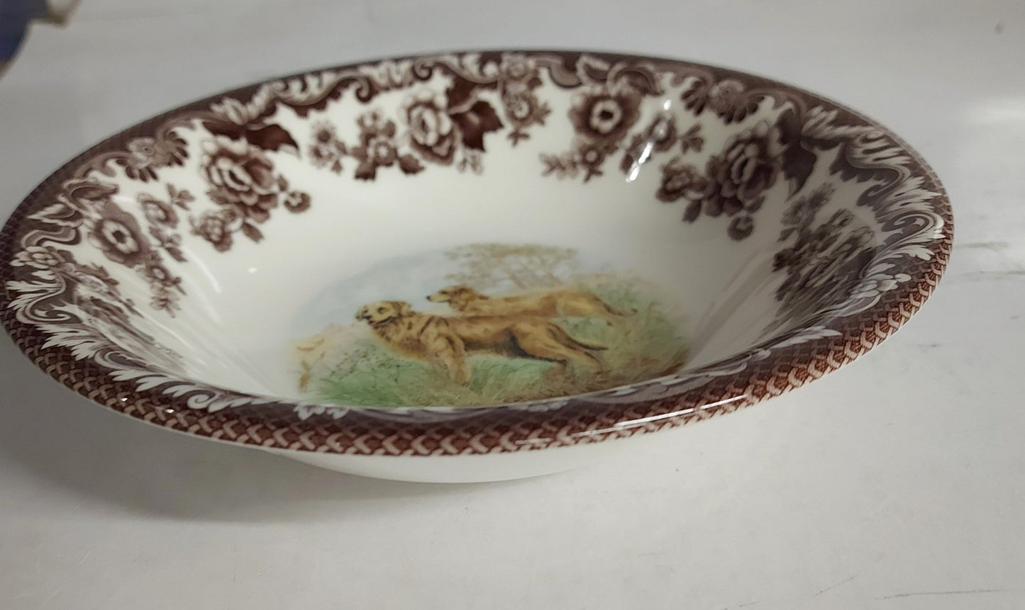 Spode Woodland Ascot Bowl Golden Retriever - Shoppedeals