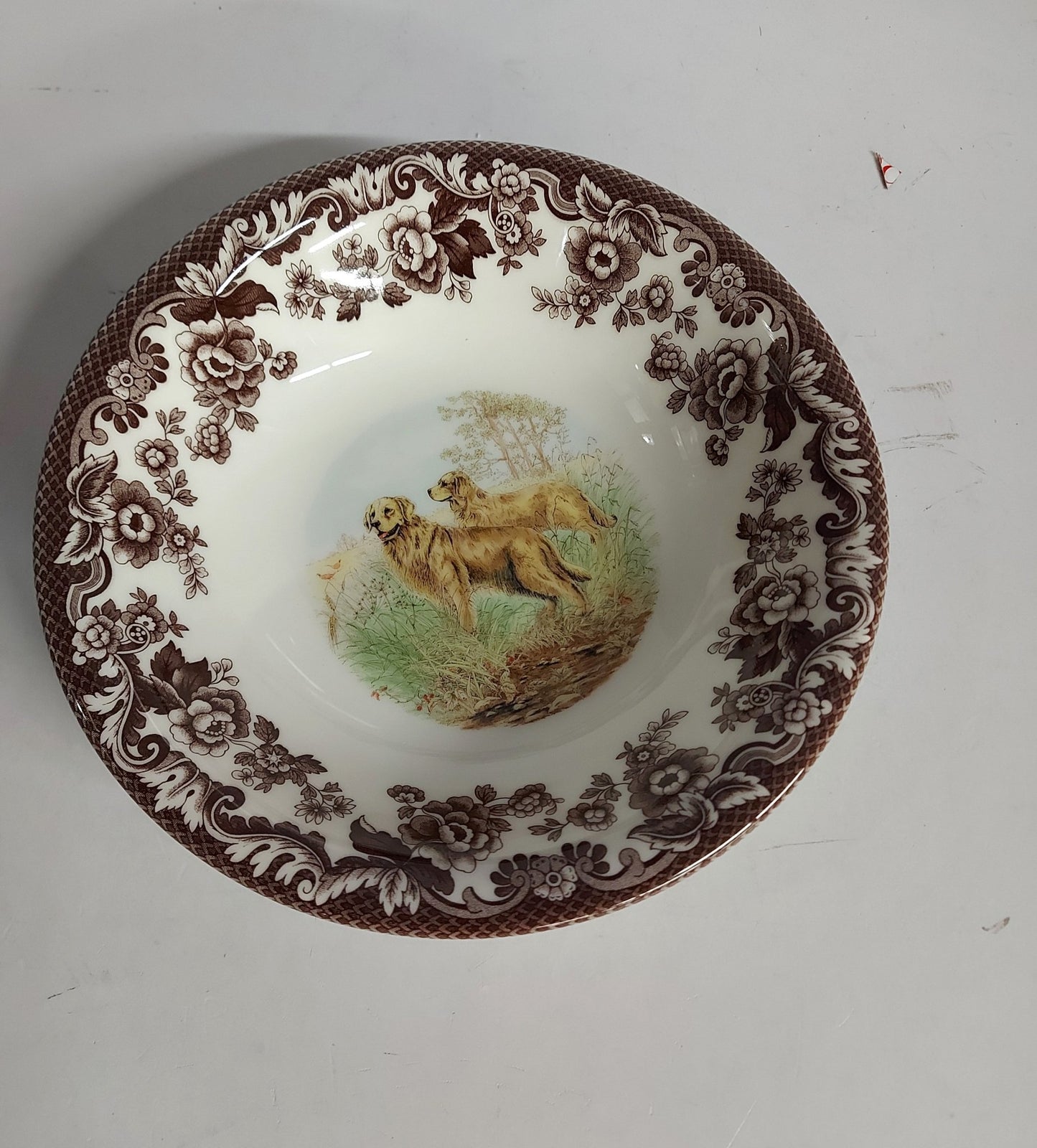 Spode Woodland Ascot Bowl Golden Retriever - Shoppedeals