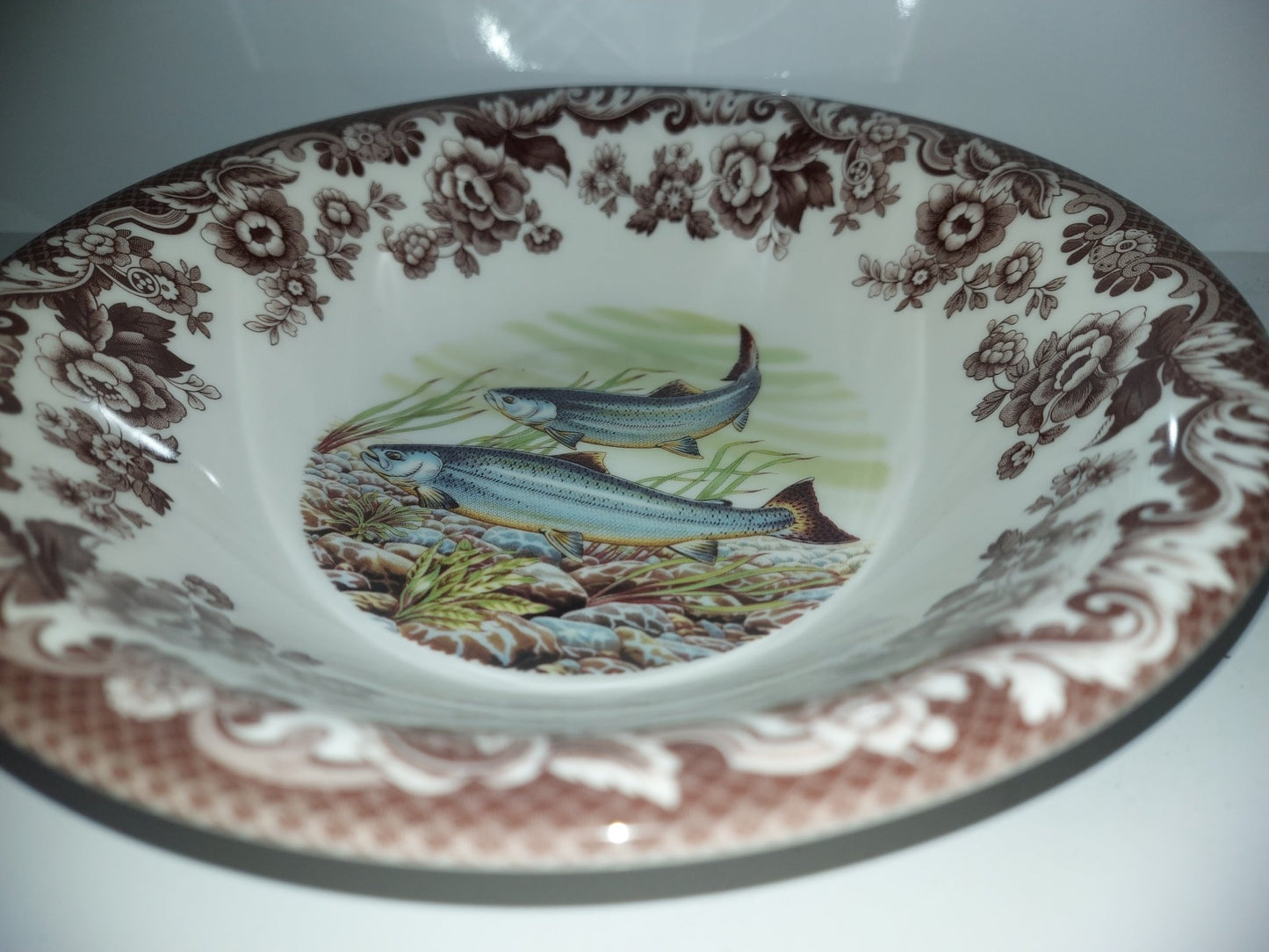 Spode Woodland Ascot Bowl King Salmon- - Shoppedeals