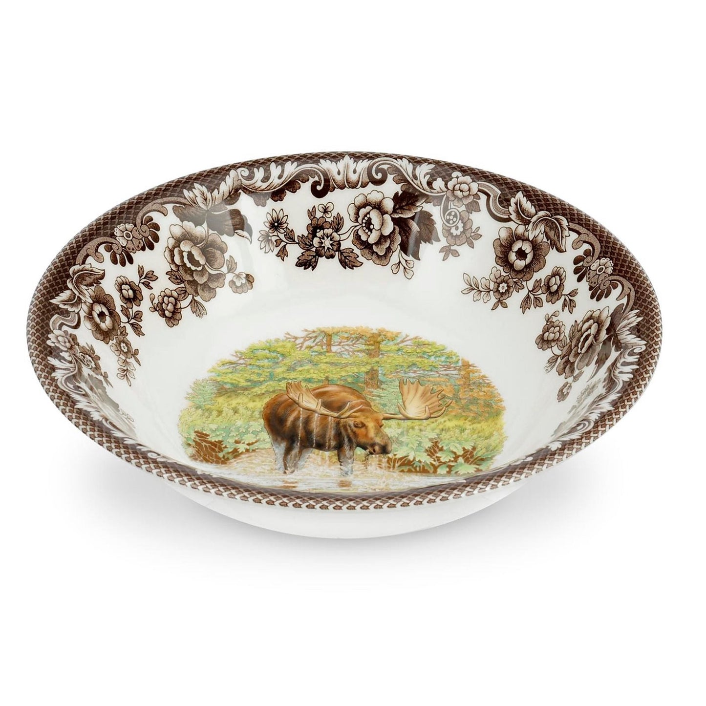 Spode Woodland Ascot Cereal Bowl Moose - Shoppedeals