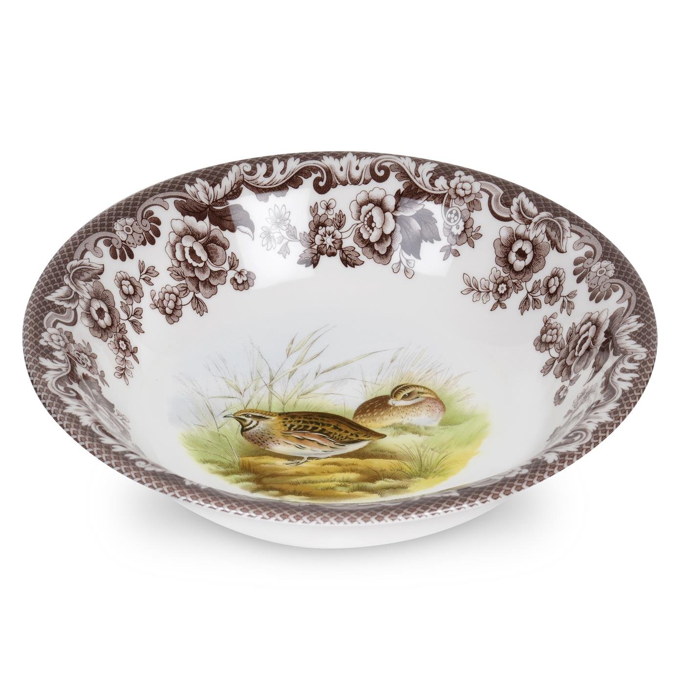 Spode Woodland Ascot Soup/Cereal Bowl Quail - Shoppedeals