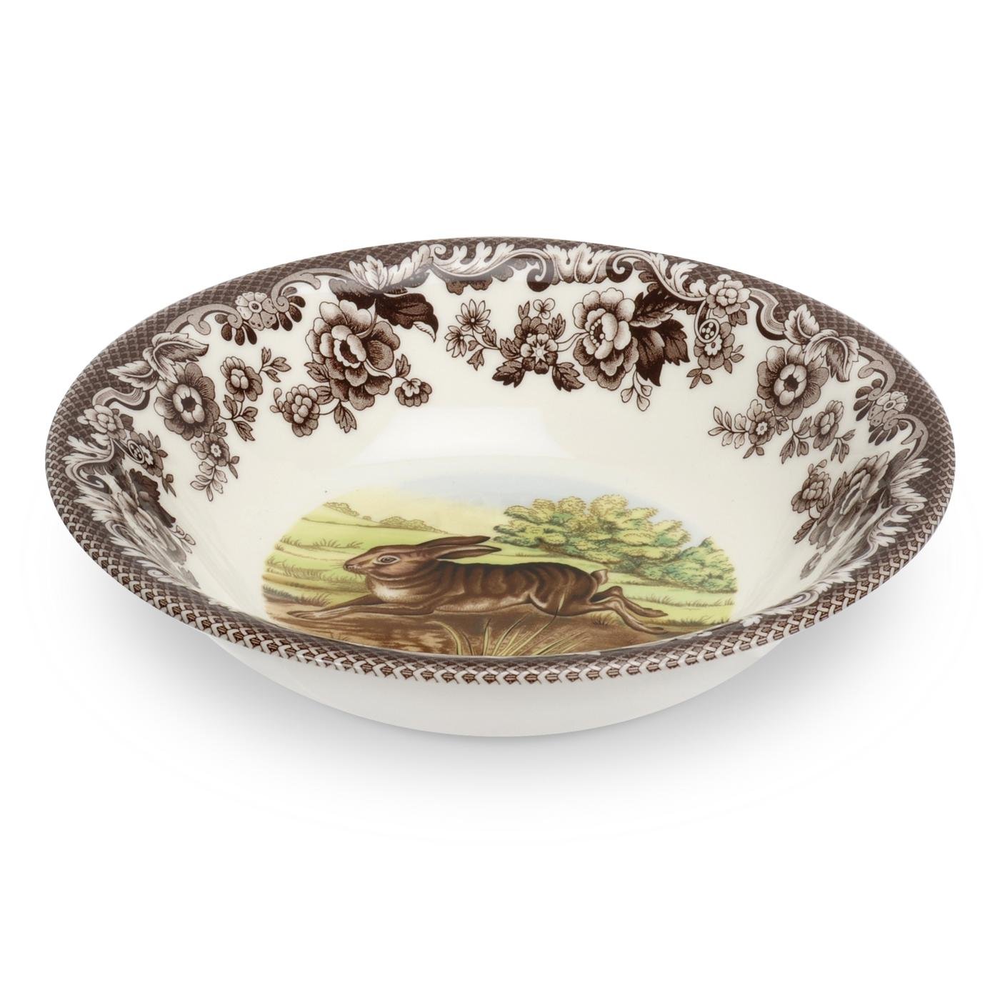 Spode Woodland Ascot Soup/Cereal Bowl Rabbit - Shoppedeals