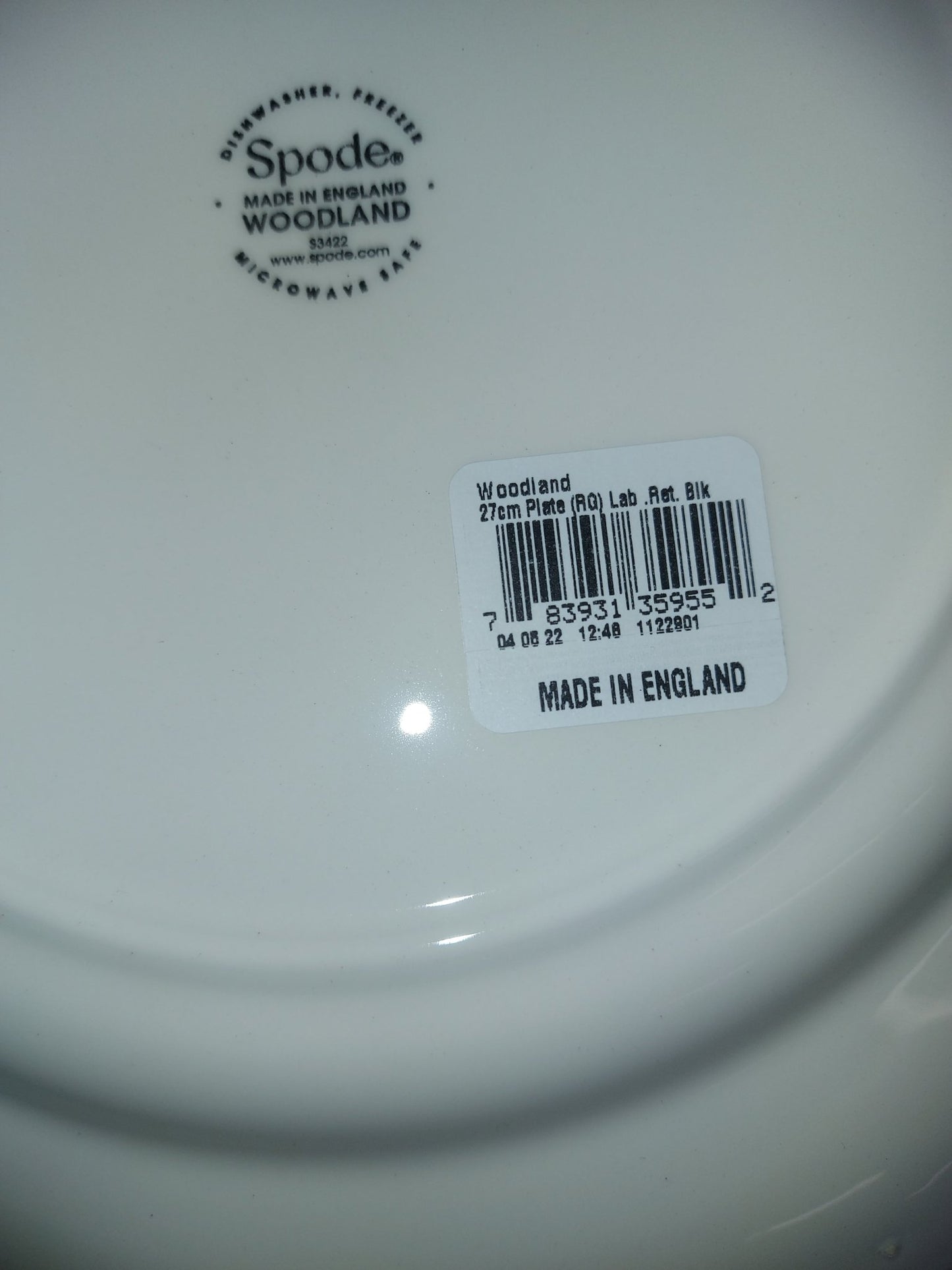 Spode Woodland Dinner Plate Black Lab - Shoppedeals