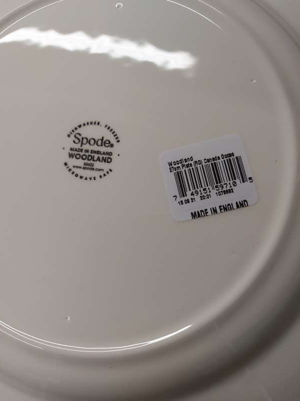 Spode Woodland Dinner Plate Canada Goose - Shoppedeals