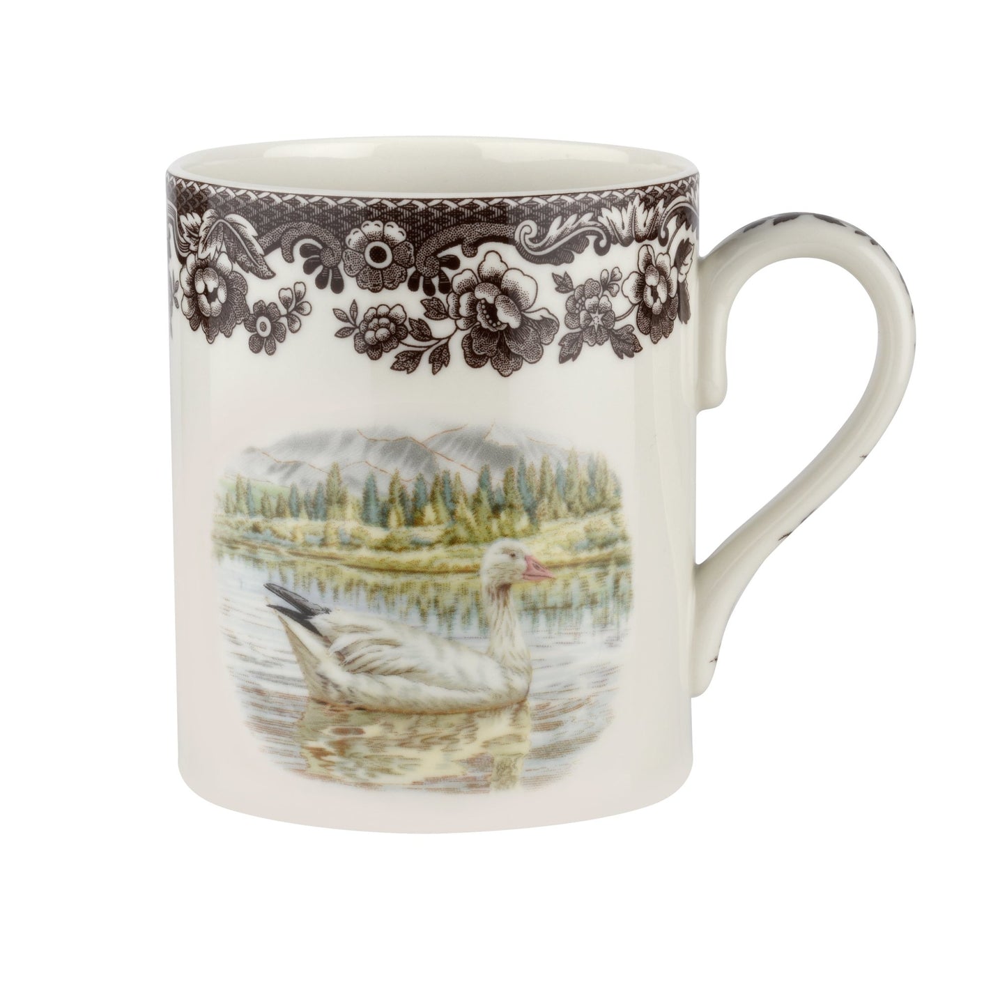 Spode Woodland Jumbo Mug Snow Goose- Price Cut! - Shoppedeals