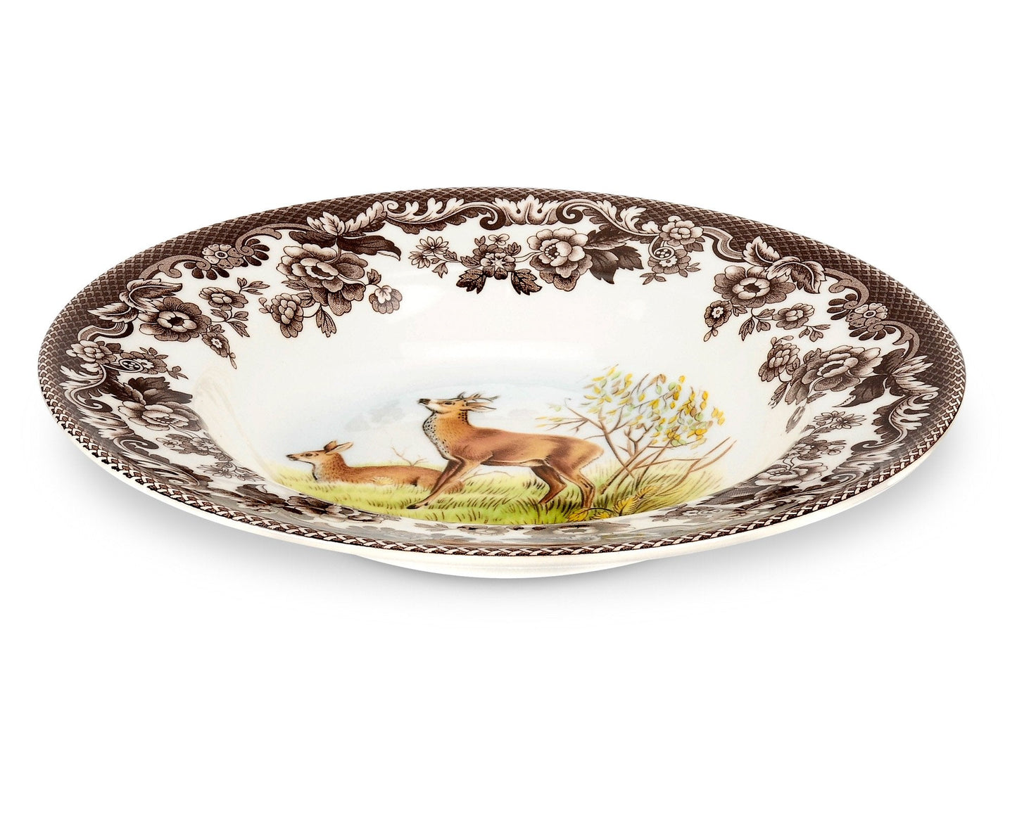 Spode Woodland Rim featuring the deer - Shoppedeals