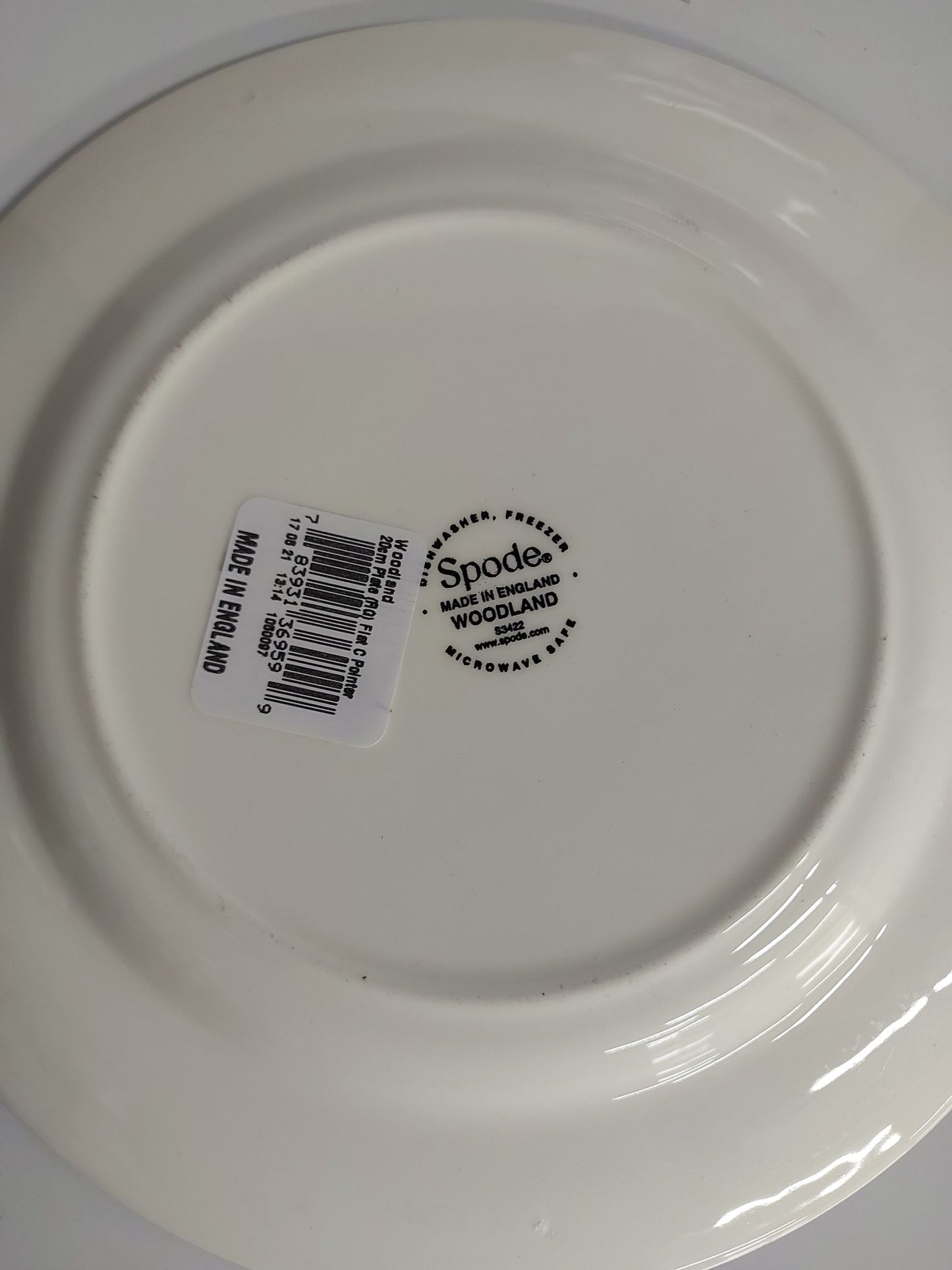 Spode Woodland Salad Plate Bison - Shoppedeals