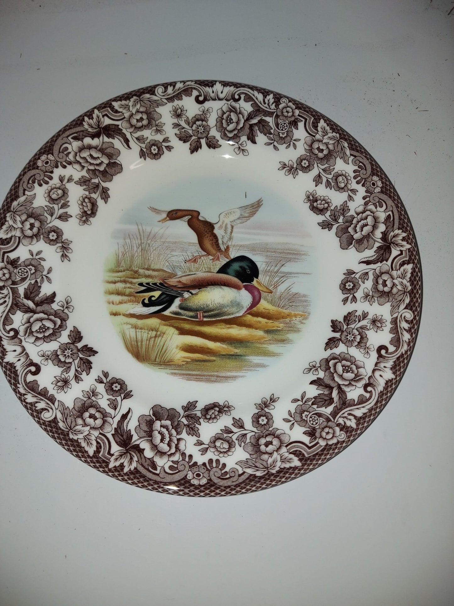 Spode Woodland Salad Plate Mallard - Shoppedeals