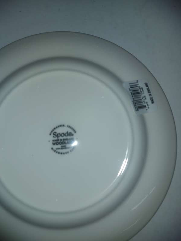 Spode Woodland Salad Plate Snow Owl - Shoppedeals