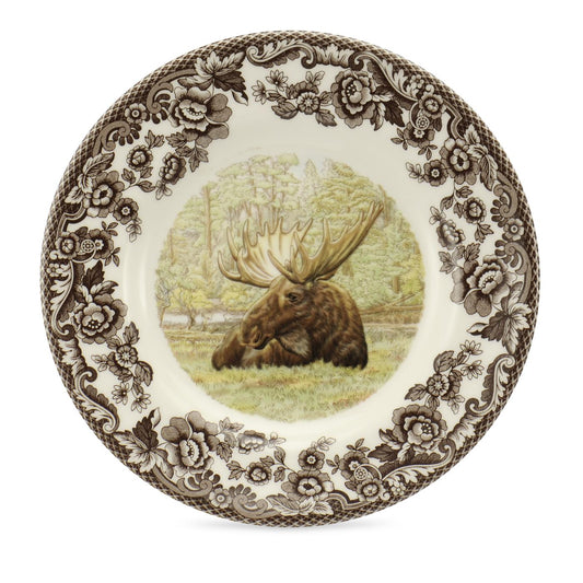 Spode Woodland Bread And Butters- Moose