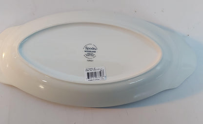 Spode Woodland Bread Tray 15.25 Inch, Turkey