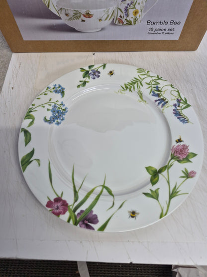 Portmeirion Bumble Bee 16 pc set service for 4     9107