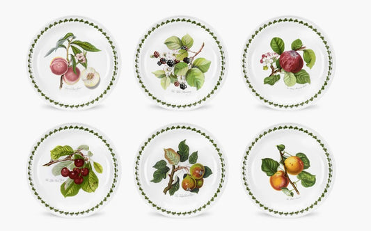 Portmeirion Pomona set of 6 salad plates---4710---