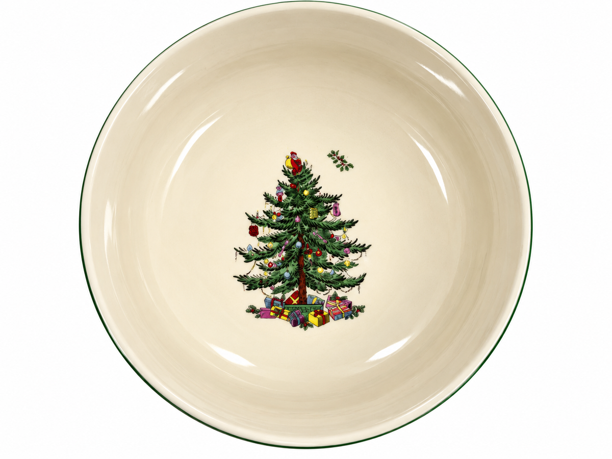 Spode Christmas Tree set of 4 rice bowls ---7003----