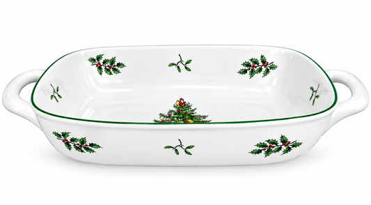 Spode Christmas Tree bread basket----7008---
