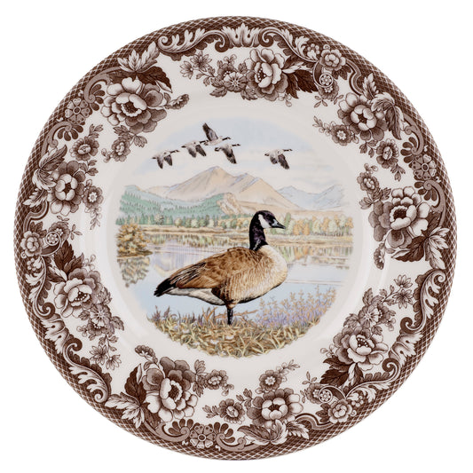 Spode Woodland Dinner Plate Canada Goose