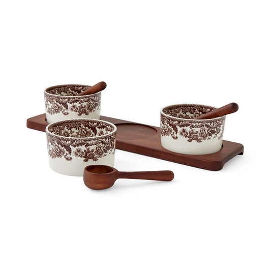Spode  Woodland 7 Piece Condiment Set