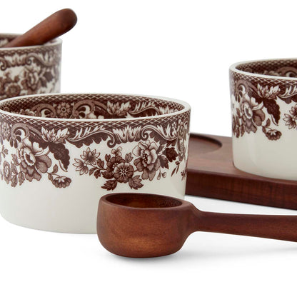 Spode  Woodland 7 Piece Condiment Set