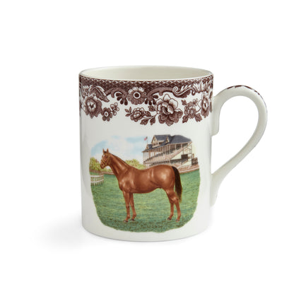 Spode Woodland Jumbo Mug set of 6- all horses