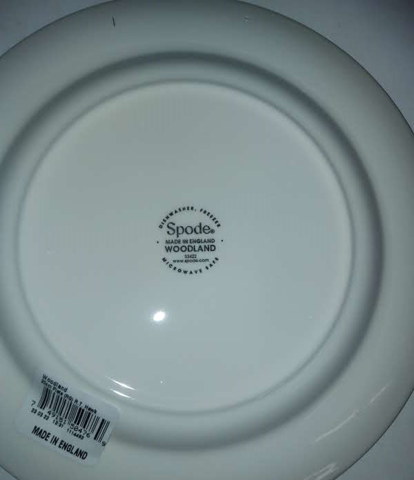 Spode Woodland Dinner Plate Hawk