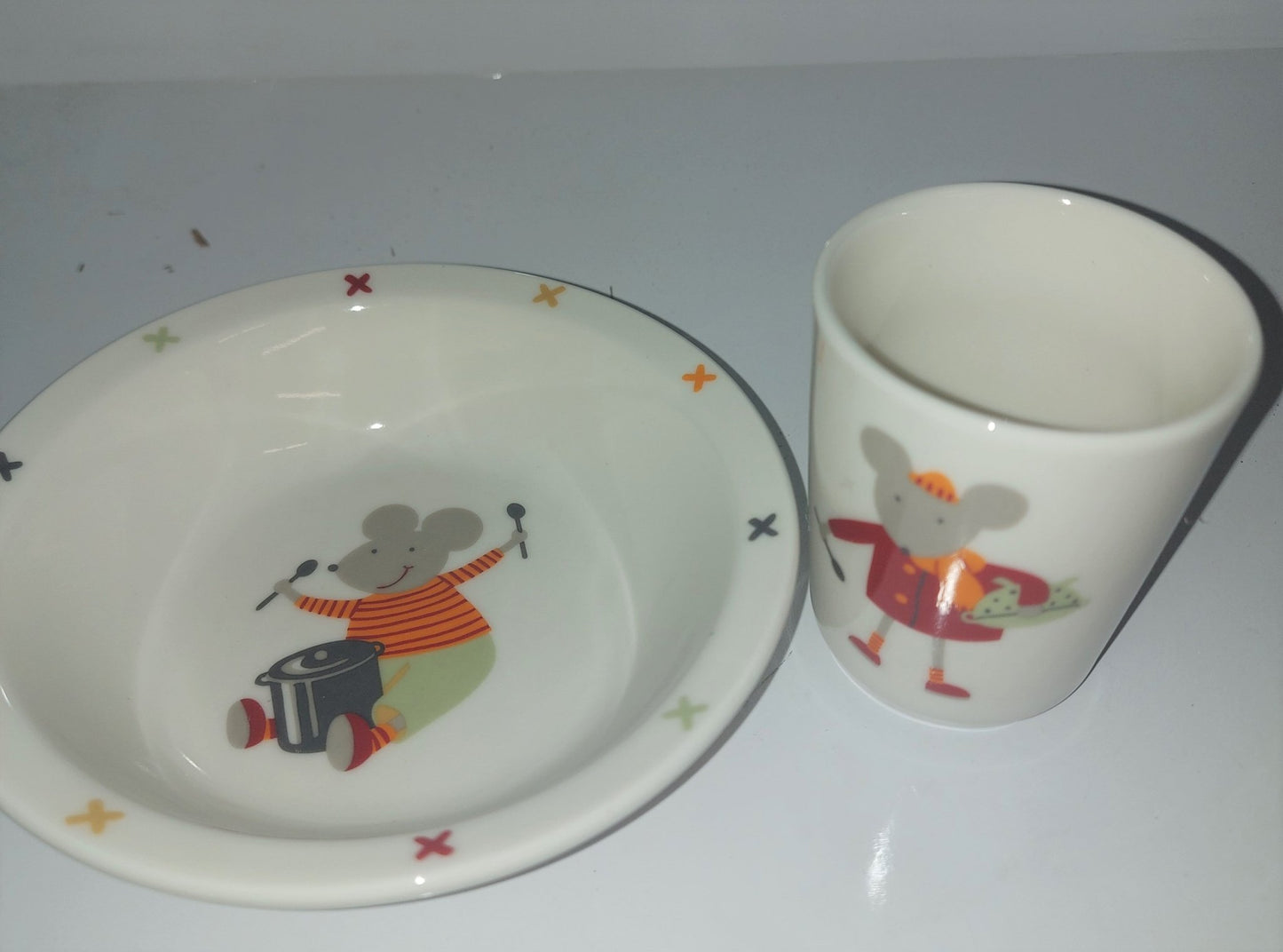 Deal-Apilco Children's bowl and cup set TINO - Shoppedeals